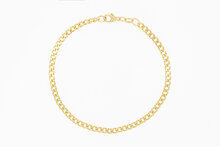 14 Karaat goud Gourmet armband - 23,6 cm