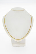 Gourmet schakelketting 14 Karaat - 52,6 cm