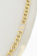Ankerketting 14 Karaat goud - 45,5 cm