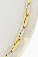 18 Karaat gouden Staafjes ketting - 61,5 cm