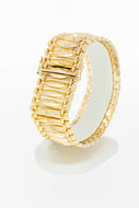 18 Karaat gouden Spijltjes armband - 19,2
