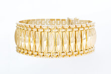18 Karaat gouden Spijltjes armband - 19,2