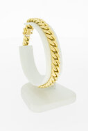 18 Karaat goud Gourmet armband - 19,3 cm