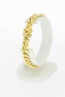 18 Karaat goud Gourmet armband - 19,3 cm