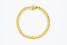 18 Karaat goud Gourmet armband - 19,3 cm