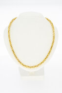 14 Karaat gouden Koningsketting - 80,5 cm