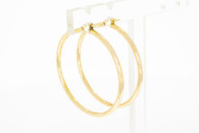 14 Karaat gouden oorringen dames - 4 cm