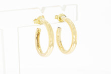 14 Karaat gouden Oorringen - 2,2 cm