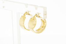 14 Karaat geelgouden Creolen - 1,6 cm