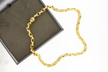 Ankerketting 18 Karaat goud - 56,5 cm