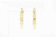 14 Karaat geel gouden Creolen  - 2,1 cm