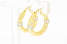 14 Karaat goud Creolen Dames - 2,3 cm