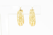 14 Karaat geel gouden Creolen - 2 cm