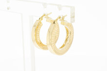 14 Karaat geel goud Creolen - 2,4 cm