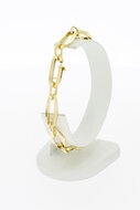 14 Karaat Closed Forever armband - 21,2 cm