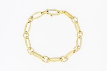 14 Karaat Closed Forever armband - 21,2 cm