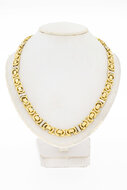 18 Karaat platte Koningsketting - 75,9 cm