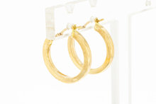 18 Karaat geel gouden Creolen - 1,8 cm