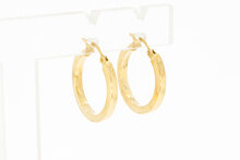 18 Karaat geel gouden Creolen - 1,8 cm