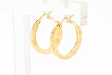 18 Karaat geel gouden Creolen - 1,8 cm