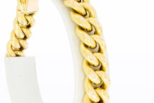 Gourmet armband 14 Karaat - 20,5 cm