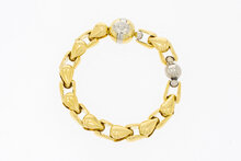 18 Karaat brede Anker armband - 19,9 cm