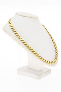Gourmet ketting 14 Karaat goud - 54,2 cm