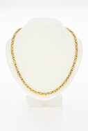 Byzantijnse ketting 14 Karaat goud - 52,5 cm