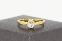 14 karaat gouden vintage ring - 17,2 mm