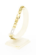 14 karaat Koning heren armband - 24,4 cm