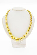 14 Karaat gouden Koord Collier - 43,3 cm