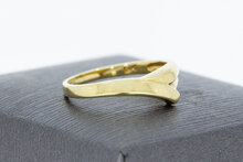 Slagring 14 Karaat geel goud - 16,7 mm