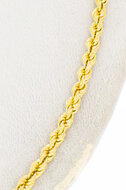 18 Karaat goud Koordketting - 51,1 cm