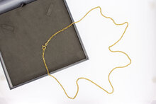 Anker ketting 18 Karaat goud - 71,5 cm