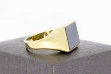 14 Karaat goud Heren Zegelring - 19,5 mm