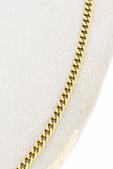 Gourmet ketting 14 Karaat geel goud - 54,9 cm
