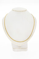 14 Karaat geel goud Gourmet Collier - 43,4 cm