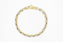 14 Karaat gouden Anker armband - 21,1 cm