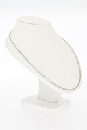 Venetiaanse 18 Karaat witgouden Ketting - 51,1 cm