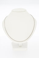 Venetiaanse 18 Karaat witgouden Ketting - 51,1 cm