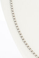 Venetiaanse 18 Karaat witgouden Ketting - 51,1 cm