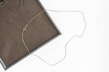 Venetiaanse 18 Karaat witgouden Ketting - 51,1 cm