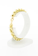 14 Karaat Koord heren armband - 19,3 cm