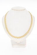 Gourmet ketting 14 Karaat goud - 63 cm