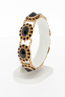 14 Karaat Granaat armband - 19 cm
