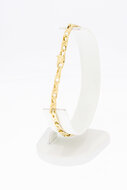 Staafjes armband 14 Karaat goud - 21,1 cm