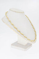 14 Karaat gouden damesketting - 45,5 cm