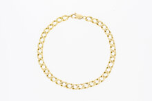 14 Karaat goud Gourmet armband - 24,8 cm