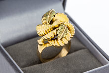 14 Karaat gouden damesring - 16,5 mm