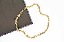 18 karaat gouden Ankerketting - 45,8 cm